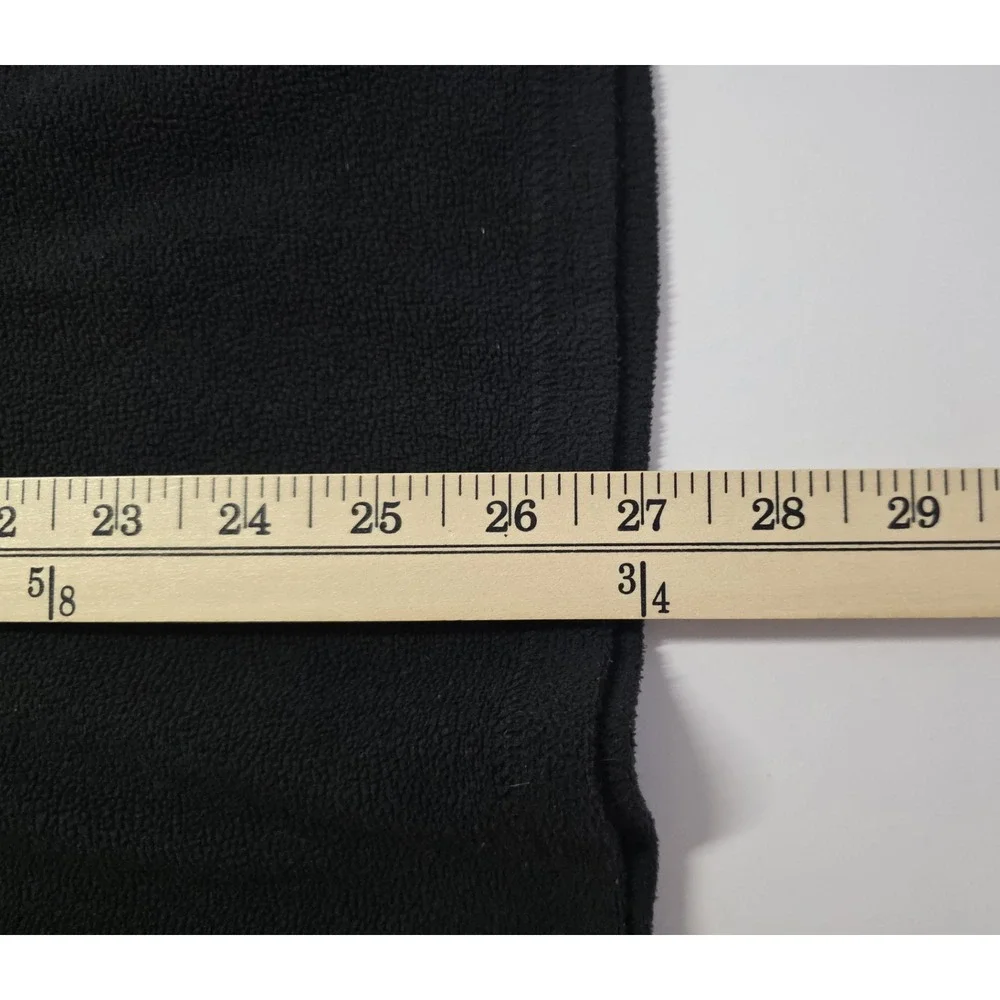 The‎ North Face Mens Size M Black 1/4 Zip Fleece Pullover